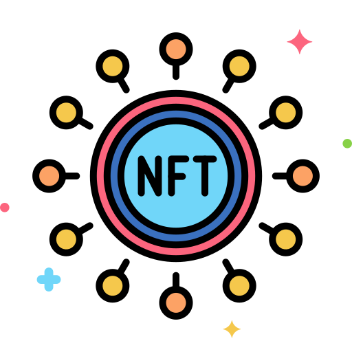 nft Flaticons Lineal Color ikona
