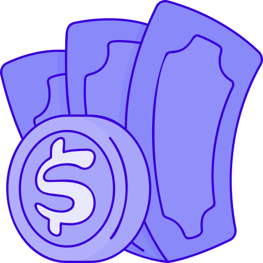 dollar Generic Outline Color icon