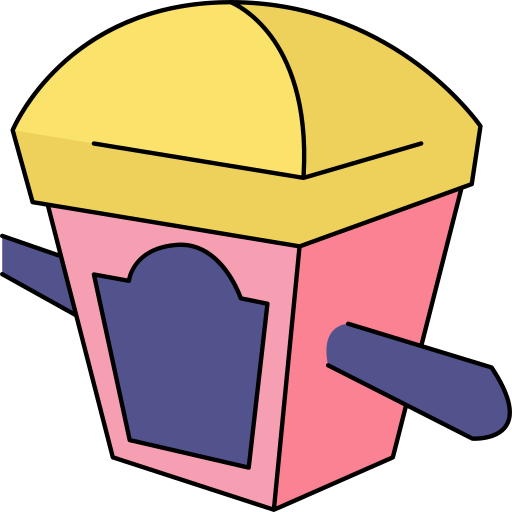 Palanquin Generic Thin Outline Color icon