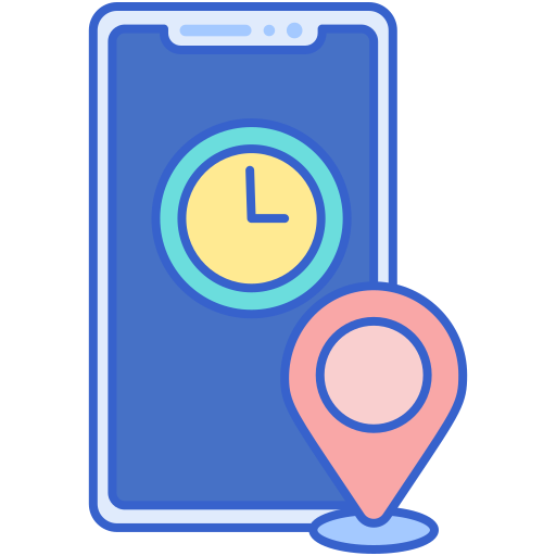 Time zone Flaticons Lineal Color icon