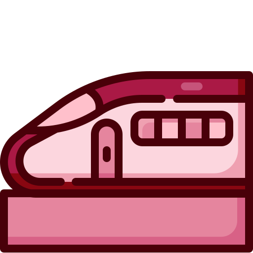 Shinkansen Generic Outline Color icon