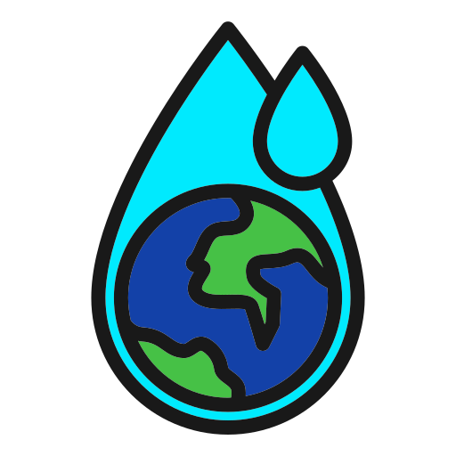 wasser Generic Outline Color icon