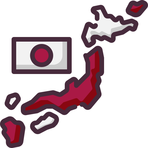 japón Generic Outline Color icono