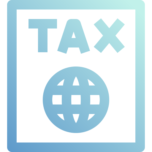 impôt Generic Gradient Icône