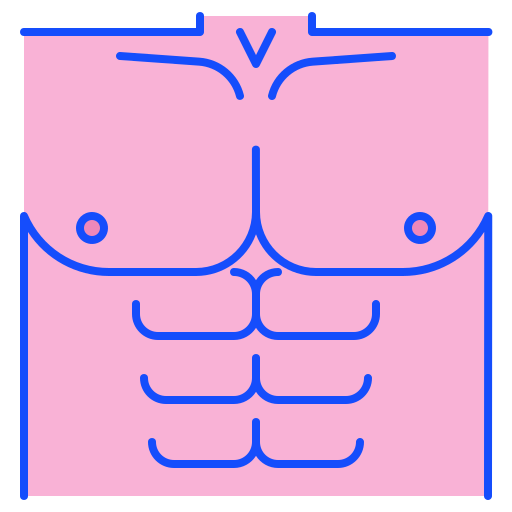 筋 Generic Outline Color icon