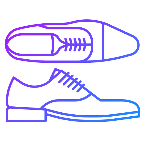 Leather shoe Generic Gradient icon