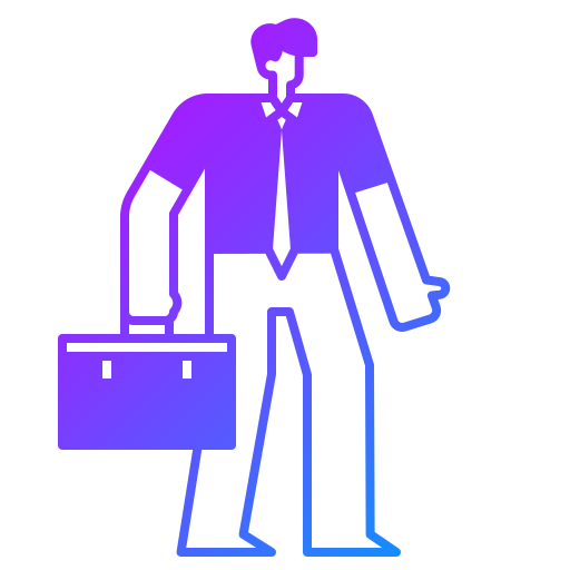 Businessman Generic Flat Gradient icon