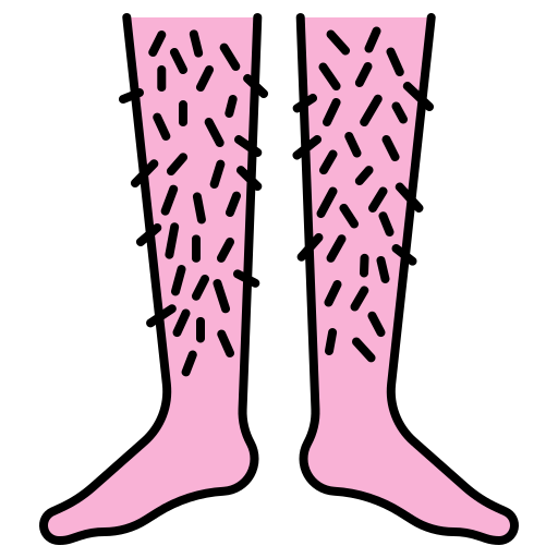 Leg Generic Outline Color icon