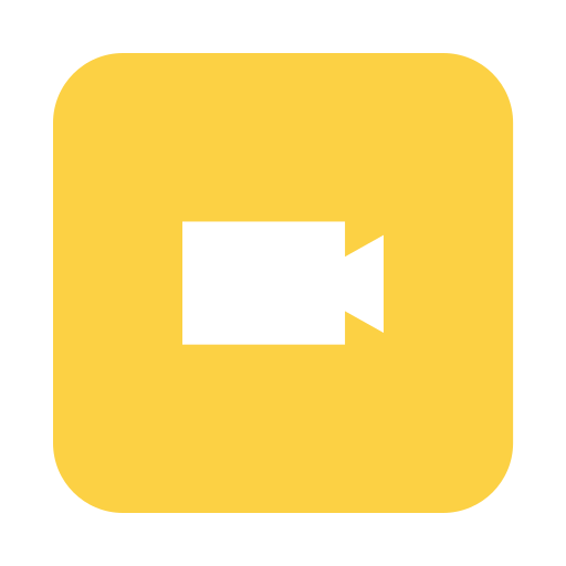 video-oproep Generic Square icoon