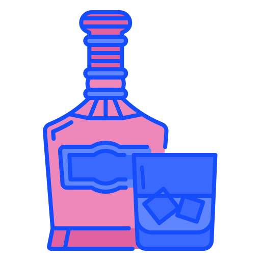 Whisky Generic Outline Color icon