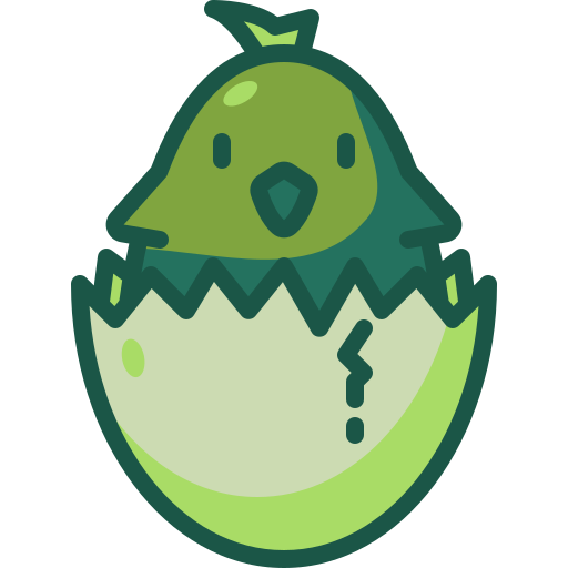 Chick Generic Outline Color icon