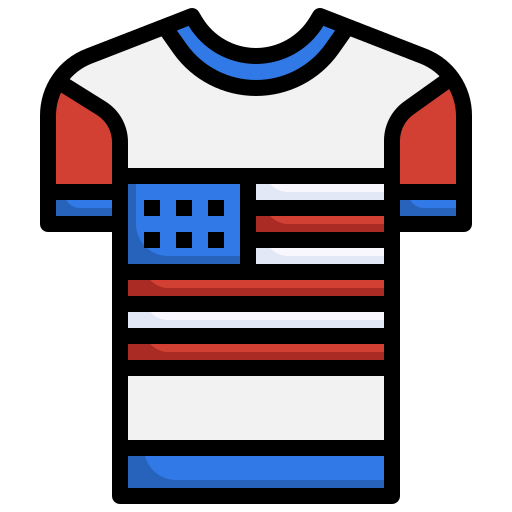Соединенные Штаты Surang Lineal Color иконка
