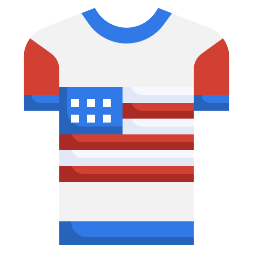 미국 Surang Flat icon