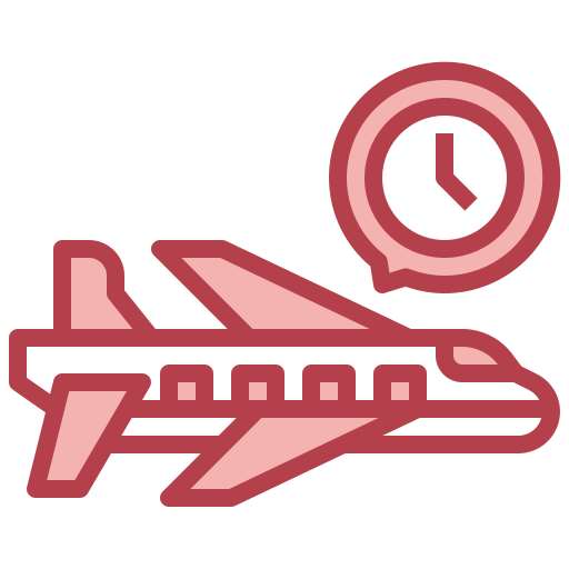 비행 시간 Surang Red icon
