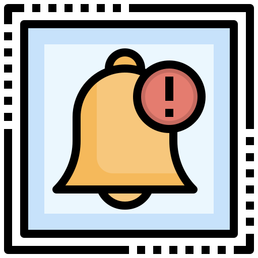 Notification bell Surang Lineal Color icon
