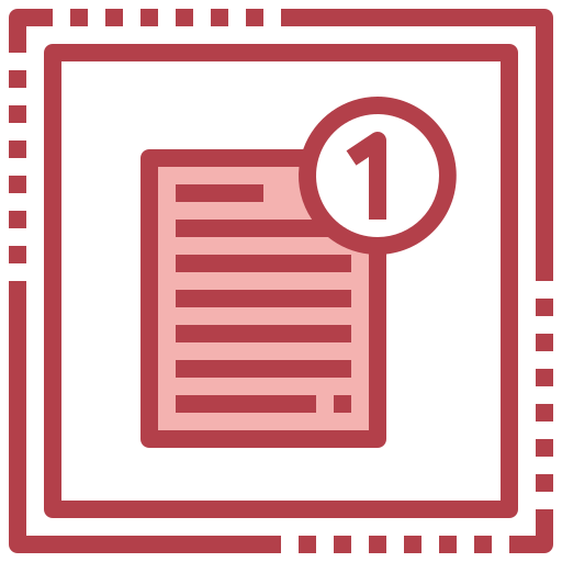 Document Surang Red icon