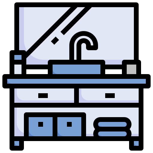 Sink Surang Lineal Color icon