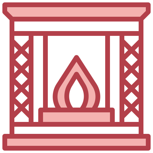 Камин Surang Red иконка