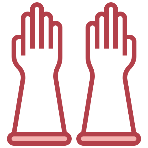 guantes de limpieza Surang Red icono