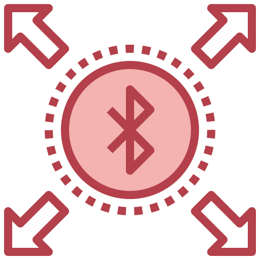 bluetooth Surang Red icon