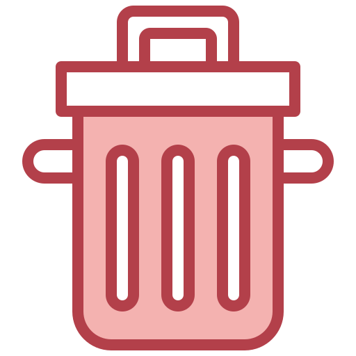 contenedor de basura Surang Red icono