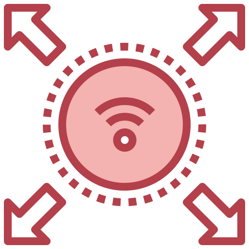 wifi Surang Red Icône