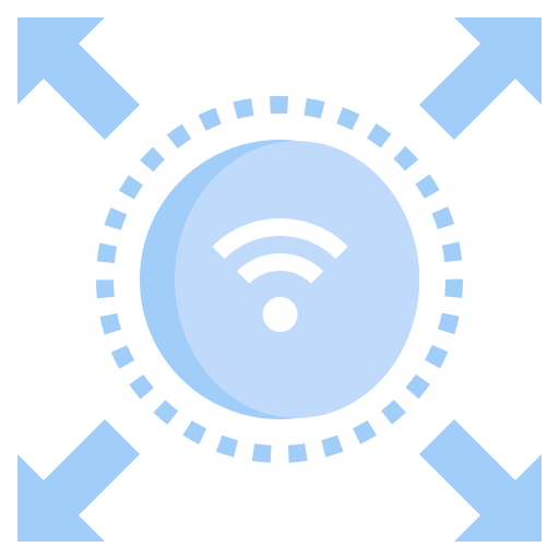 Wifi Surang Flat icon