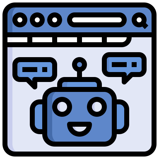 Chatbot Surang Lineal Color icon