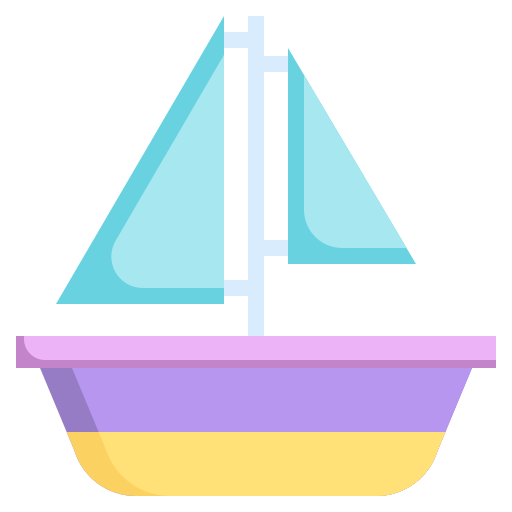 Sailboat Surang Flat icon