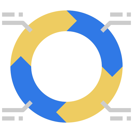 diagramme circulaire Surang Flat Icône