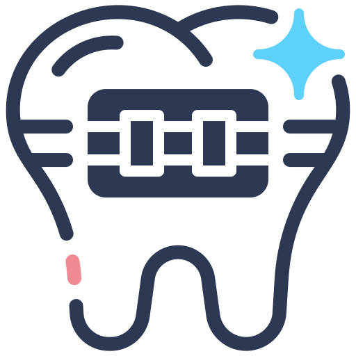 aparat ortodontyczny Generic Mixed ikona