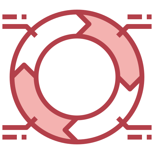 diagramme circulaire Surang Red Icône
