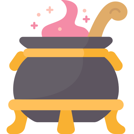 Cauldron Amethys Design Flat icon