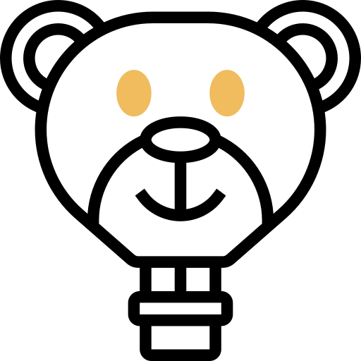 mongolfiera Meticulous Yellow shadow icona