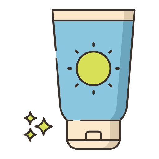 zonnescherm Flaticons Lineal Color icoon