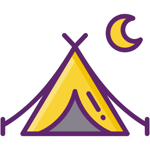 Camping Flaticons Lineal Color icon