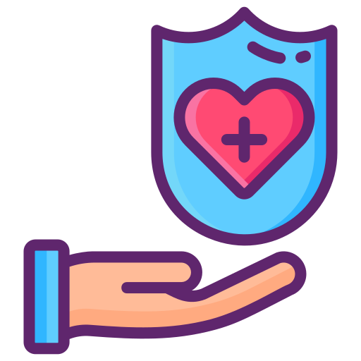 Health insurance Flaticons Lineal Color icon