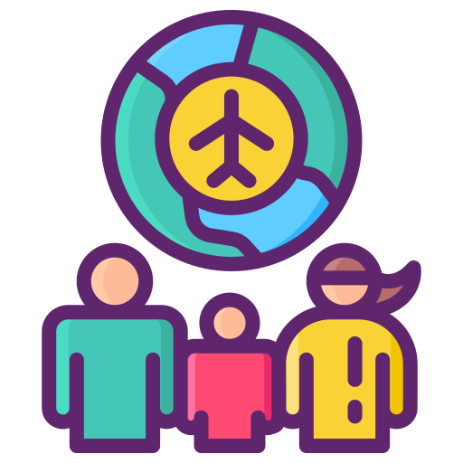 Travelling Flaticons Lineal Color icon