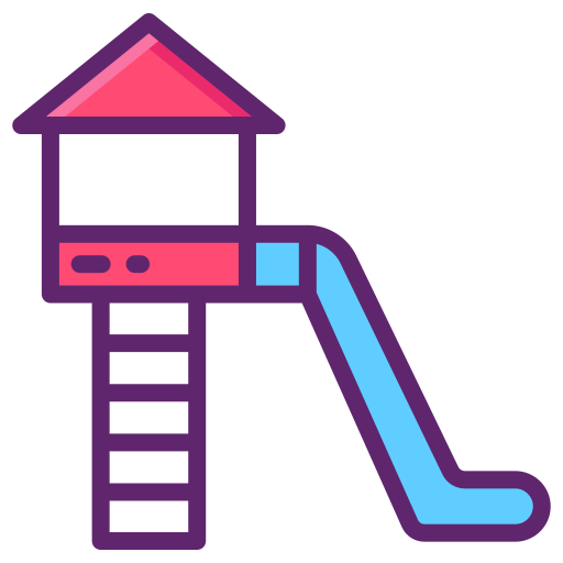 Water park Flaticons Lineal Color icon