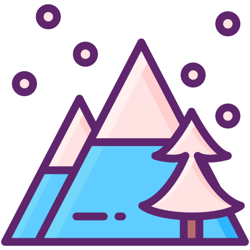 Winter Flaticons Lineal Color icon