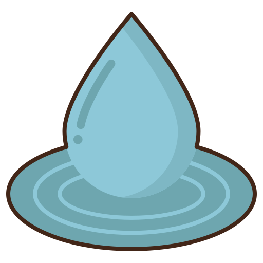 wasser Flaticons Lineal Color icon