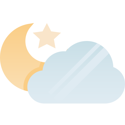 noche Pixelmeetup Flat icono