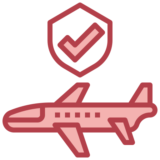 flugzeug Surang Red icon