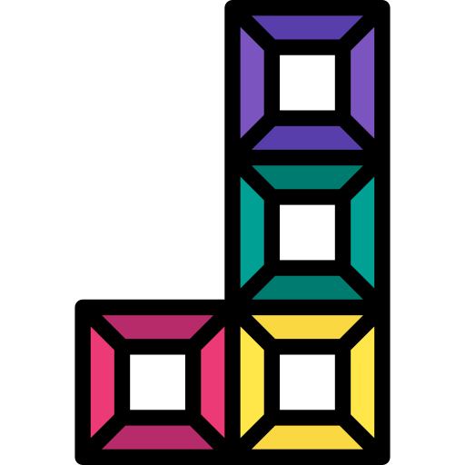 Тетрис Basic Miscellany Lineal Color иконка