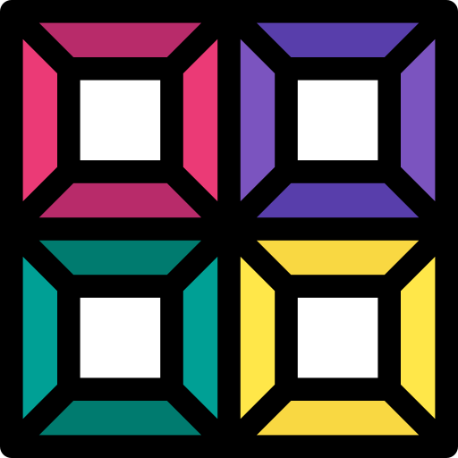 tetris Basic Miscellany Lineal Color ikona