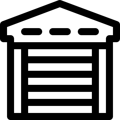 ガレージ Basic Rounded Lineal icon