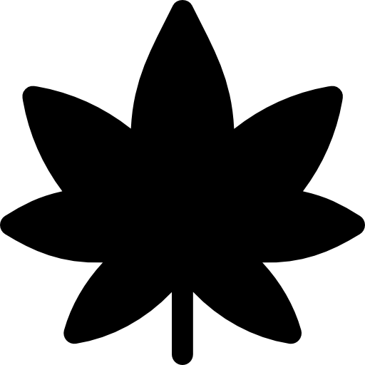 マリファナ Basic Rounded Filled icon