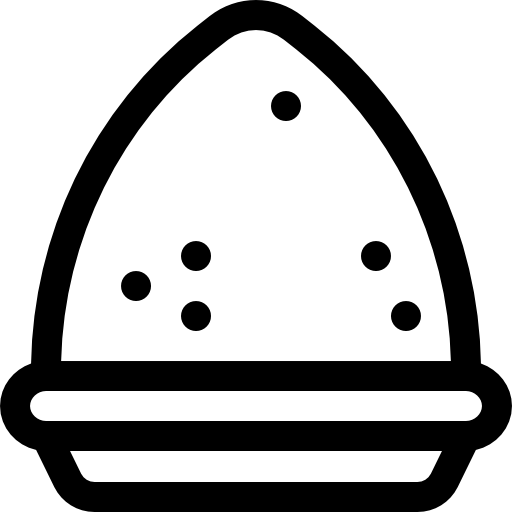 가루 Basic Rounded Lineal icon