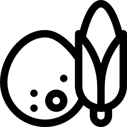 ココナッツ Basic Rounded Lineal icon