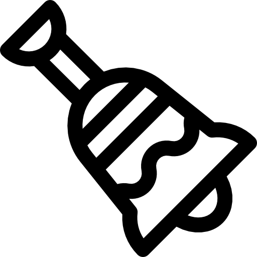campana Basic Rounded Lineal icono